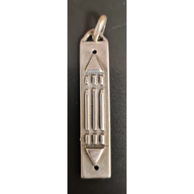 Barre atlante argent 4.5cm